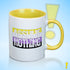 Assume Nothing Nonbinary Pride Flag Color Accent Mug